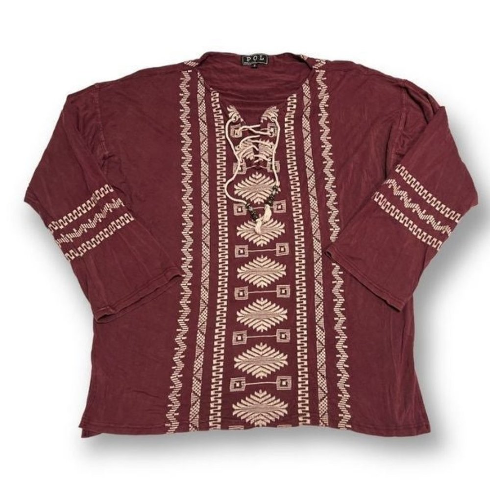 POL Women’s Boho Top Size Small